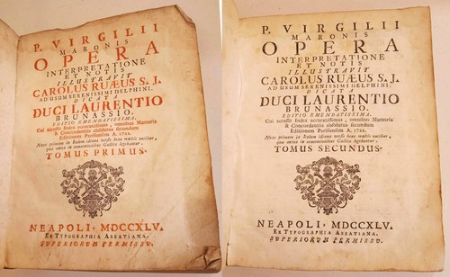 Due volumi libro antico raro - libro,