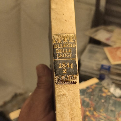 Libro antico 1841 collezione - 1841,