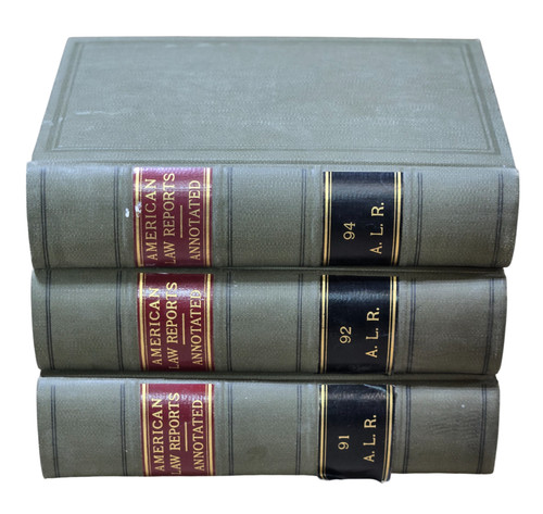 Lot american law reports - 3,