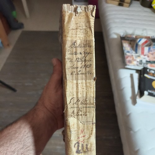Libro antico 1819 leggi - 1819,