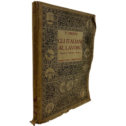 Libro antico gli italiani - antico,