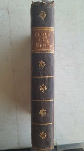 Libro antico 1770 - 1770, l'École