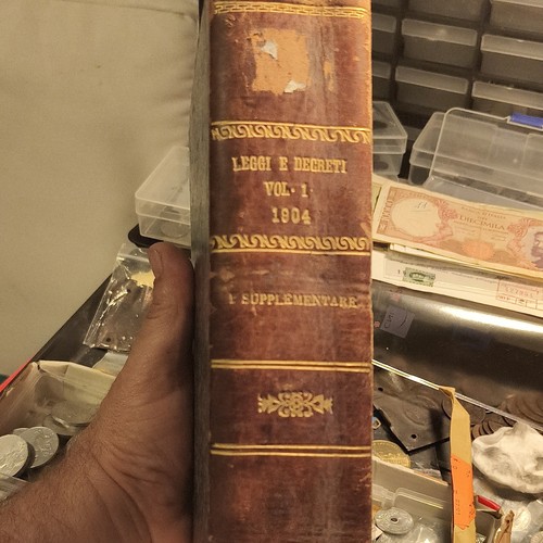 Libro antico 1904 - libro, e